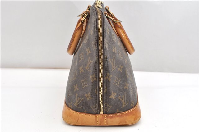 Authentic Louis Vuitton Monogram Alma Hand Bag Purse M51130 LV 1947G