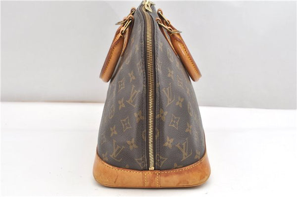 Authentic Louis Vuitton Monogram Alma Hand Bag Purse M51130 LV 1947G