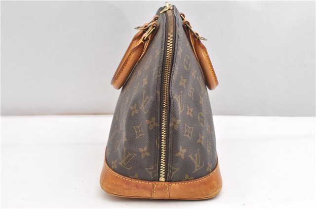 Authentic Louis Vuitton Monogram Alma Hand Bag Purse M51130 LV 1947G