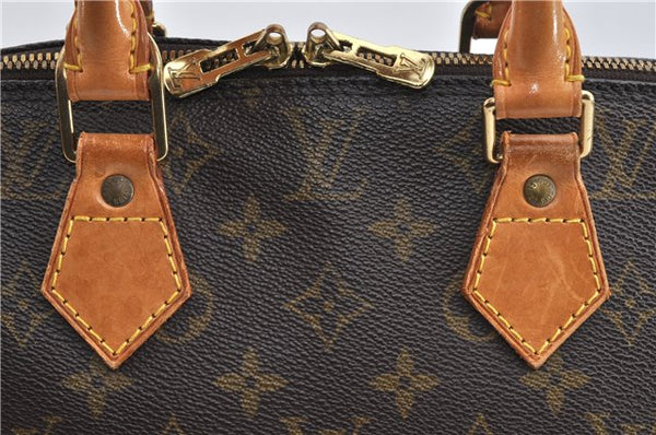 Authentic Louis Vuitton Monogram Alma Hand Bag Purse M51130 LV 1947G