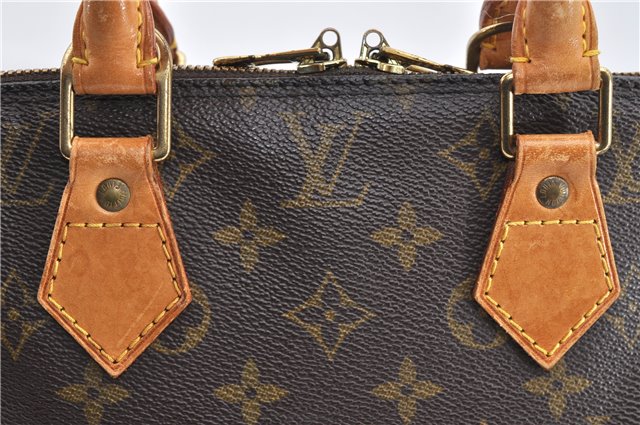 Authentic Louis Vuitton Monogram Alma Hand Bag Purse M51130 LV 1947G