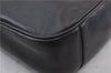 Authentic GUCCI Bamboo 2Way Shoulder Hand Bag Purse Leather 0011638 Black 1948D