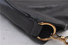 Authentic GUCCI Bamboo 2Way Shoulder Hand Bag Purse Leather 0011638 Black 1948D