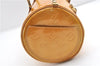 Authentic Louis Vuitton Vernis Bedford Hand Bag Yellow Beige M91006 Junk 1949G