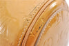 Authentic Louis Vuitton Vernis Bedford Hand Bag Yellow Beige M91006 Junk 1949G