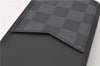 Auth Louis Vuitton Damier Graphite Bumper 12 Pro Max iPhone Case N60459 LV 1950G