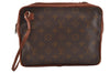 Authentic Louis Vuitton Monogram Pochette Sport Clutch Bag Old Model Junk 1951I