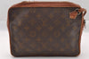 Authentic Louis Vuitton Monogram Pochette Sport Clutch Bag Old Model Junk 1951I