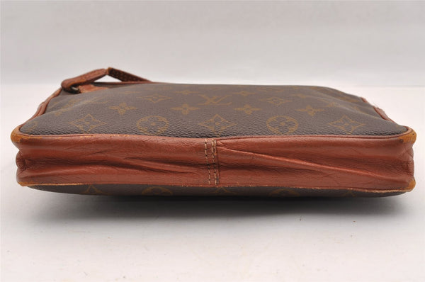 Authentic Louis Vuitton Monogram Pochette Sport Clutch Bag Old Model Junk 1951I