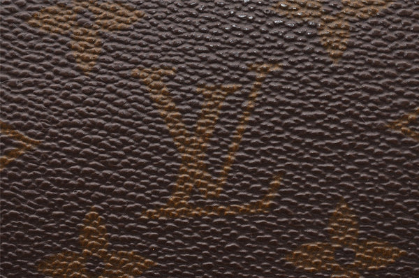 Authentic Louis Vuitton Monogram Pochette Sport Clutch Bag Old Model Junk 1951I