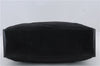 Authentic GUCCI Vintage Tote Hand Bag GG Canvas Leather 106251 Black 1952D