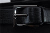 Authentic GUCCI Vintage Tote Hand Bag GG Canvas Leather 106251 Black 1952D