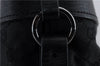 Authentic GUCCI Vintage Tote Hand Bag GG Canvas Leather 106251 Black 1952D