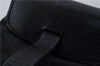 Authentic GUCCI Vintage Tote Hand Bag GG Canvas Leather 106251 Black 1952D