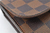 Authentic Louis Vuitton Damier Portefeuille Sistina Purse Wallet N61747 LV 1952G