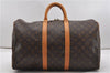 Authentic Louis Vuitton Monogram Keepall 45 Travel Boston Bag M41428 LV 1953G