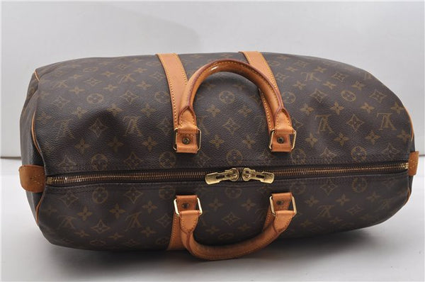 Authentic Louis Vuitton Monogram Keepall 45 Travel Boston Bag M41428 LV 1953G