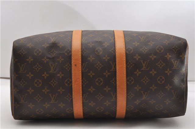 Authentic Louis Vuitton Monogram Keepall 45 Travel Boston Bag M41428 LV 1953G