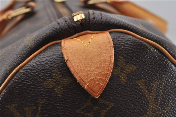 Authentic Louis Vuitton Monogram Keepall 45 Travel Boston Bag M41428 LV 1953G