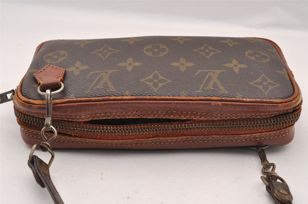 Auth Louis Vuitton Monogram Marly Bandouliere Shoulder Bag Old Model Junk 1953I