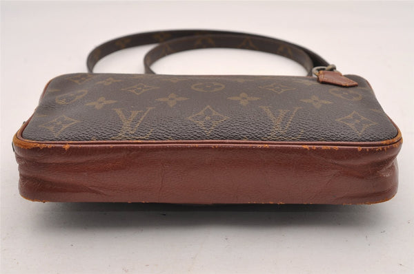 Auth Louis Vuitton Monogram Marly Bandouliere Shoulder Bag Old Model Junk 1953I