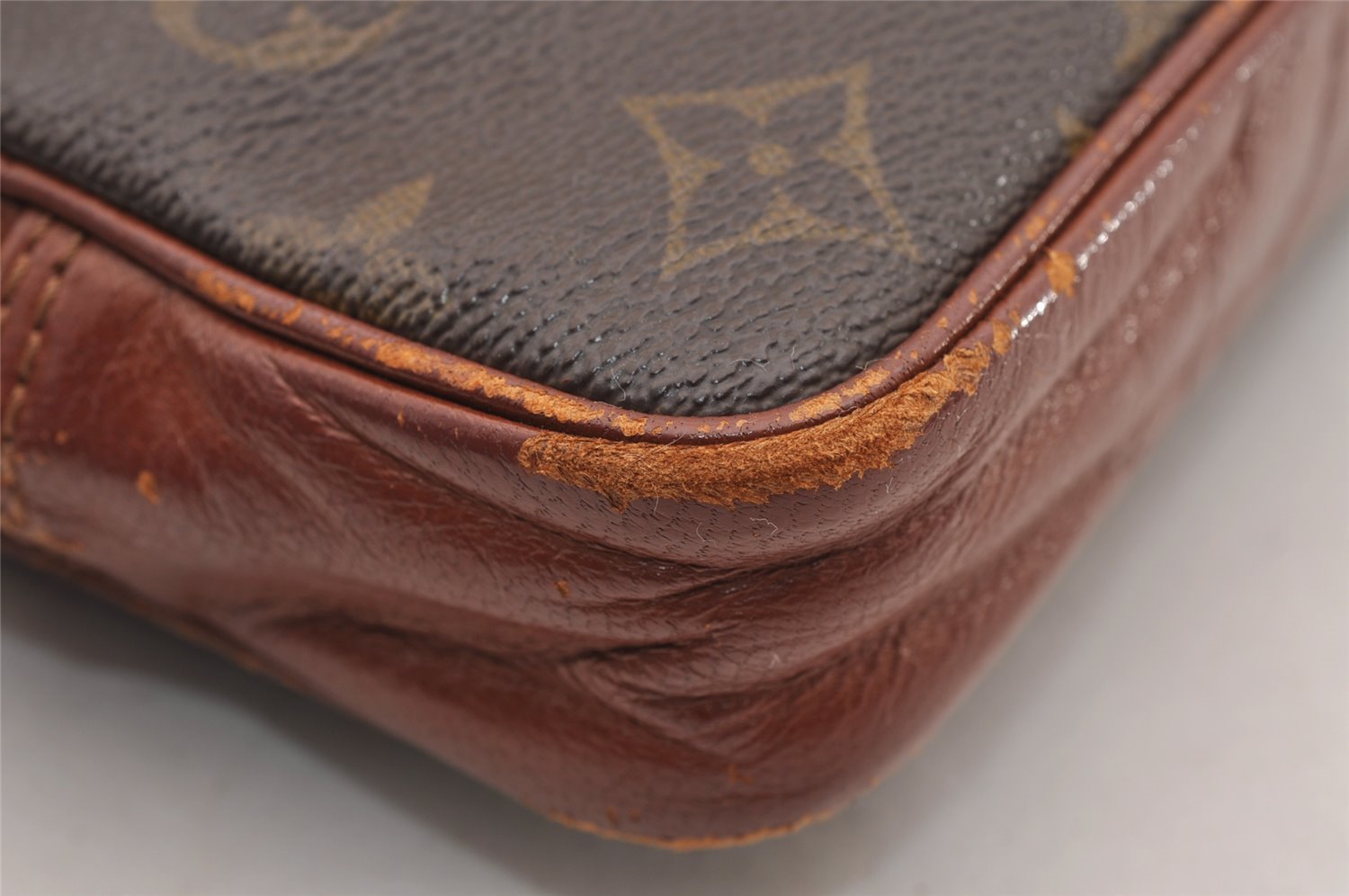 Auth Louis Vuitton Monogram Marly Bandouliere Shoulder Bag Old Model Junk 1953I