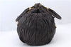 Authentic PRADA Nylon Leather 2Way Shoulder Hand Bag BN1793 Khaki Brown 1954D