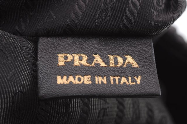 Authentic PRADA Nylon Leather 2Way Shoulder Hand Bag BN1793 Khaki Brown 1954D