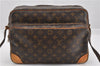 Authentic Louis Vuitton Monogram Nile 34 Shoulder Cross Bag M45242 LV Junk 1955G