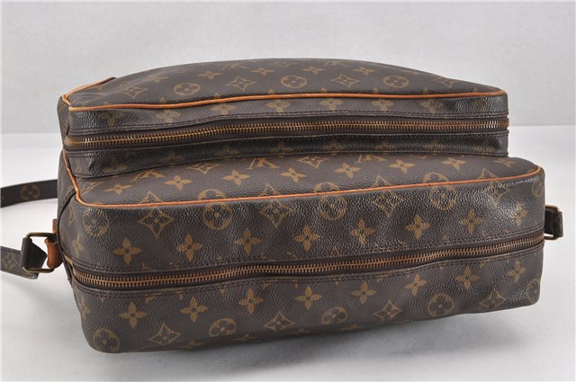 Authentic Louis Vuitton Monogram Nile 34 Shoulder Cross Bag M45242 LV Junk 1955G