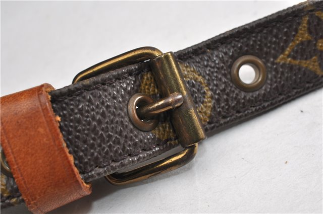 Authentic Louis Vuitton Monogram Nile 34 Shoulder Cross Bag M45242 LV Junk 1955G