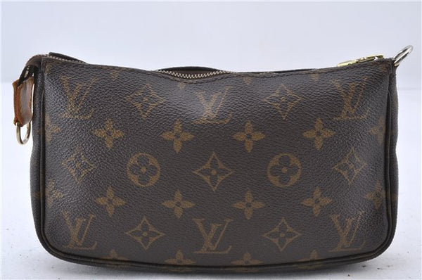 Authentic Louis Vuitton Monogram Pochette Accessoires Pouch M51980 LV 1958D