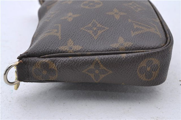 Authentic Louis Vuitton Monogram Pochette Accessoires Pouch M51980 LV 1958D