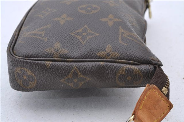 Authentic Louis Vuitton Monogram Pochette Accessoires Pouch M51980 LV 1958D