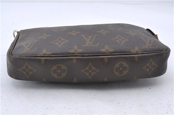 Authentic Louis Vuitton Monogram Pochette Accessoires Pouch M51980 LV 1958D