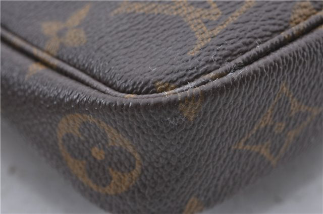 Authentic Louis Vuitton Monogram Pochette Accessoires Pouch M51980 LV 1958D