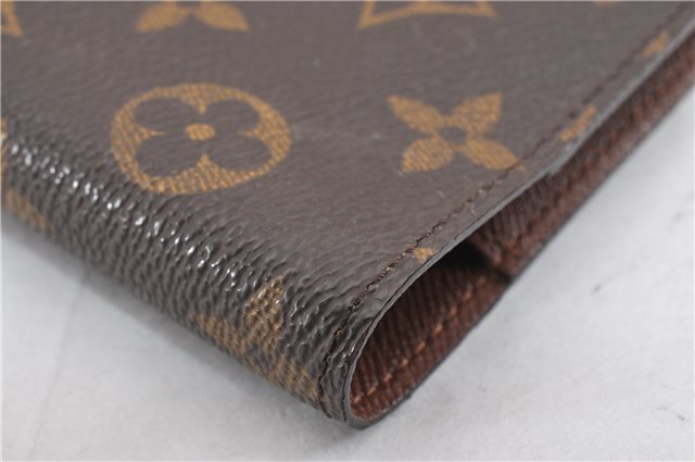 Authentic Louis Vuitton Monogram Agenda PM Notebook Cover R20005 LV 1958G