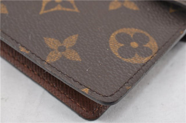 Authentic Louis Vuitton Monogram Agenda PM Notebook Cover R20005 LV 1958G