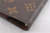 Authentic Louis Vuitton Monogram Agenda PM Notebook Cover R20005 LV 1958G