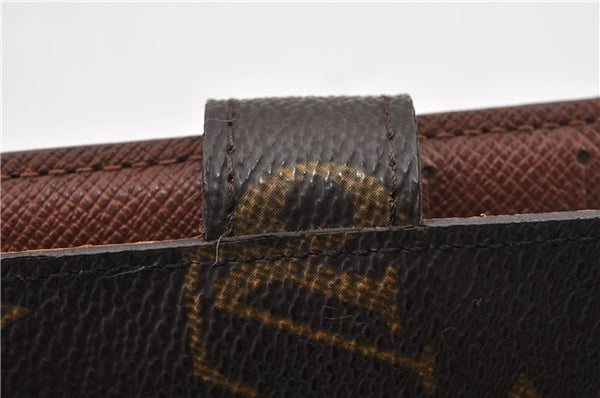 Authentic Louis Vuitton Monogram Agenda PM Notebook Cover R20005 LV 1958G