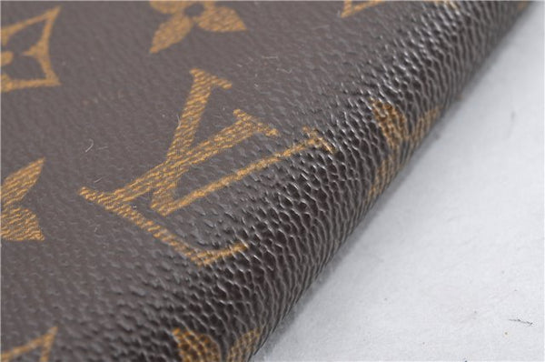 Authentic Louis Vuitton Monogram Agenda PM Notebook Cover R20005 LV 1958G