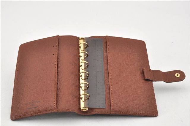 Authentic Louis Vuitton Monogram Agenda PM Notebook Cover R20005 LV 1958G