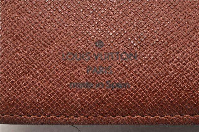 Authentic Louis Vuitton Monogram Agenda PM Notebook Cover R20005 LV 1958G