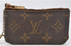 Authentic Louis Vuitton Monogram Pochette Cles Coin Purse Case M62650 Junk 1959G