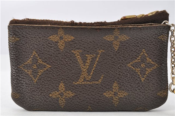 Authentic Louis Vuitton Monogram Pochette Cles Coin Purse Case M62650 Junk 1959G