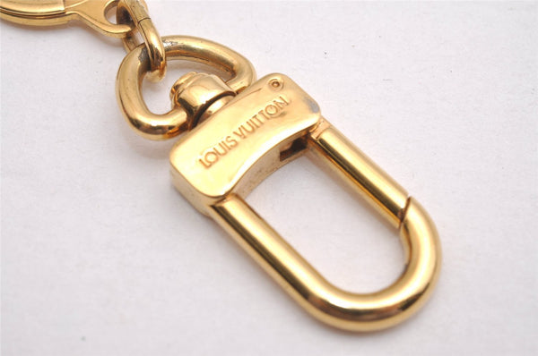 Authentic Louis Vuitton Charm Key Chain Anokre Gold M62698 LV 1959I