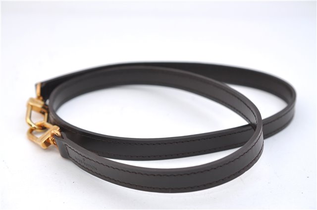 Authentic Louis Vuitton Leather Shoulder Strap Brown 39