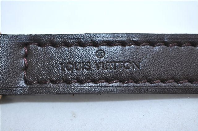 Authentic Louis Vuitton Leather Shoulder Strap Brown 39