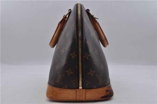 Authentic Louis Vuitton Monogram Alma Hand Bag M51130 LV 1961D