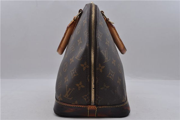 Authentic Louis Vuitton Monogram Alma Hand Bag M51130 LV 1961D